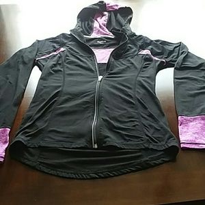 Reebok Full Zip Up Jacket With Hood